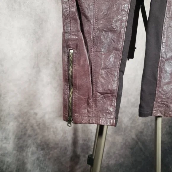 Abercrombie & Fitch Leather Leggings